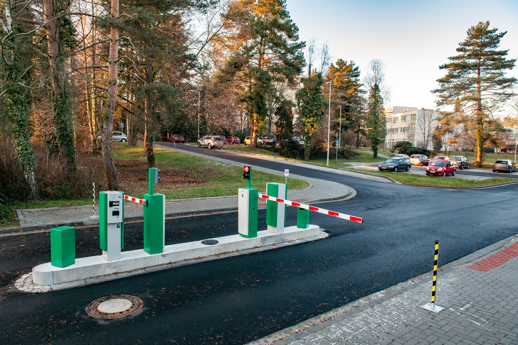 Olomouc – realizace parkoviště u Fakultní nemocnice Olomouc - Izgradnja cesta i mostova